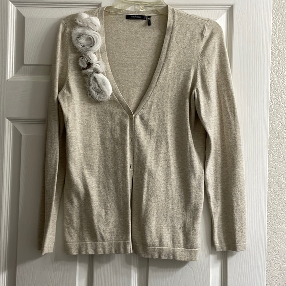 Daisy Fuentes cardigan.